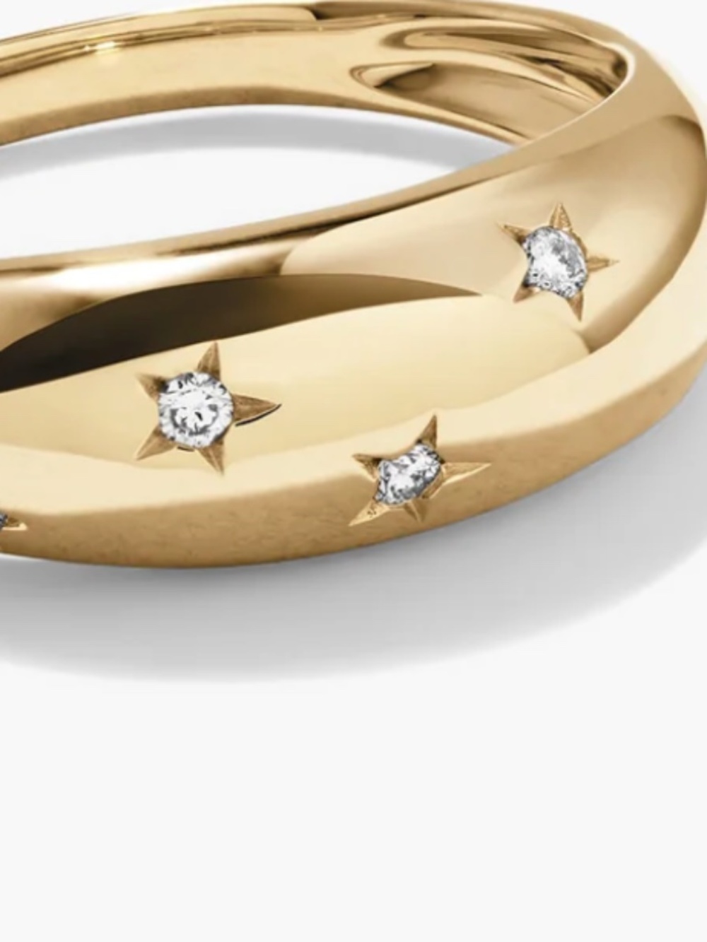 Mejuri | Ring | Mejuri Celestial Dome Ring | 14K and Natural Diamonds - Picture 5 of 10